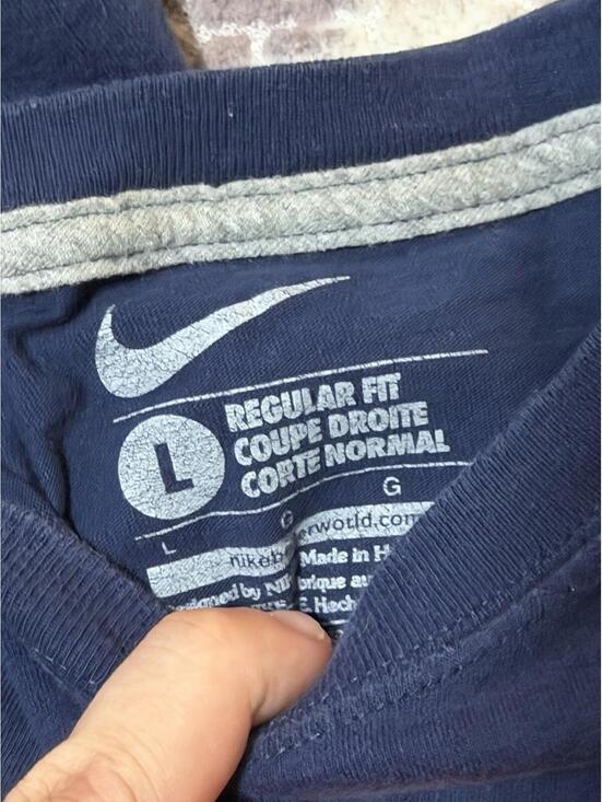 Nike Houston Astros Mens Active T-Shirt Size Large Blue MLB Baseball - Picture 4 of 4